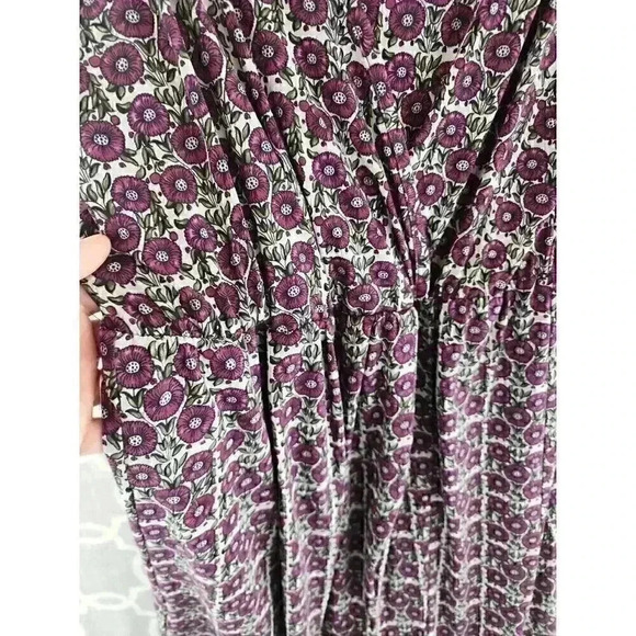 BCBGGeneration Floral Wrap Spaghetti Strap Mini Dress S - 347 - Picture 6 of 10